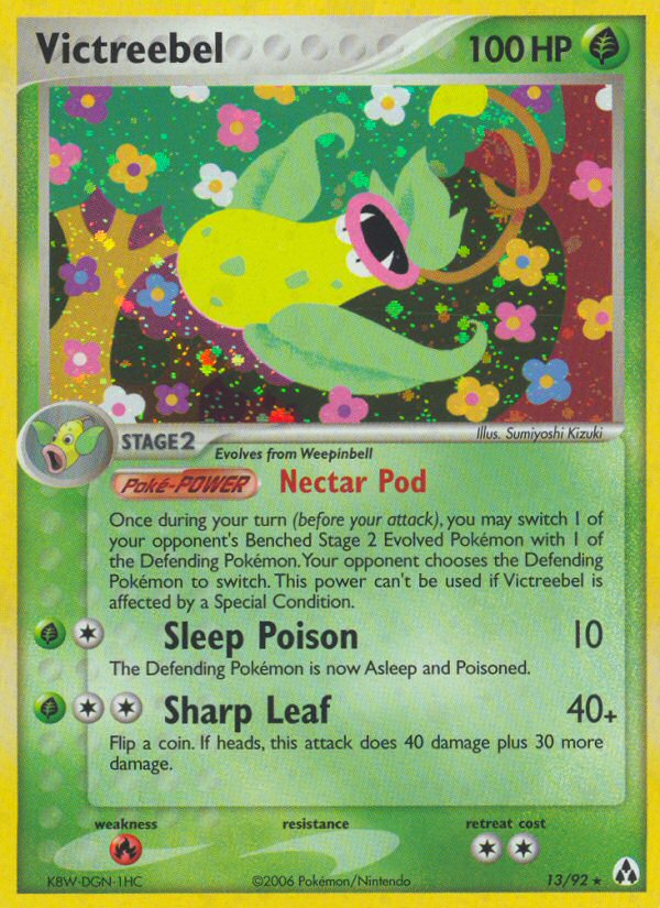 Victreebel (13/92) [EX: Legend Maker] - Destination Retro