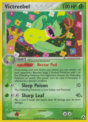 Victreebel (13/92) [EX: Legend Maker] - Destination Retro