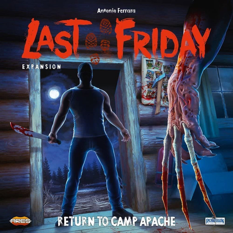 Last Friday - Return to Camp Apache Horror Board Game Expansion - Destination Retro