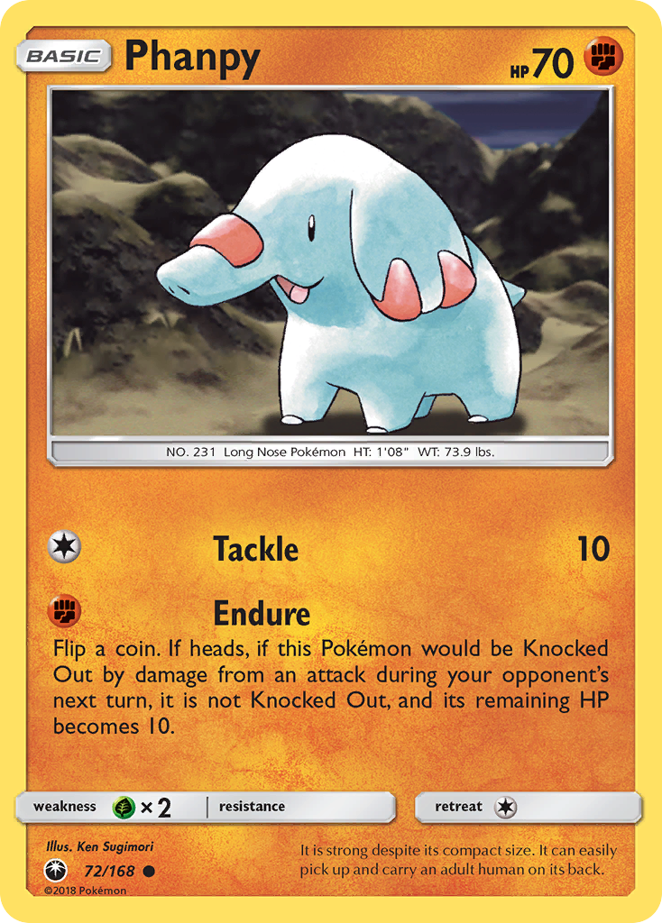 Phanpy (72/168) [Sun & Moon: Celestial Storm] - Destination Retro