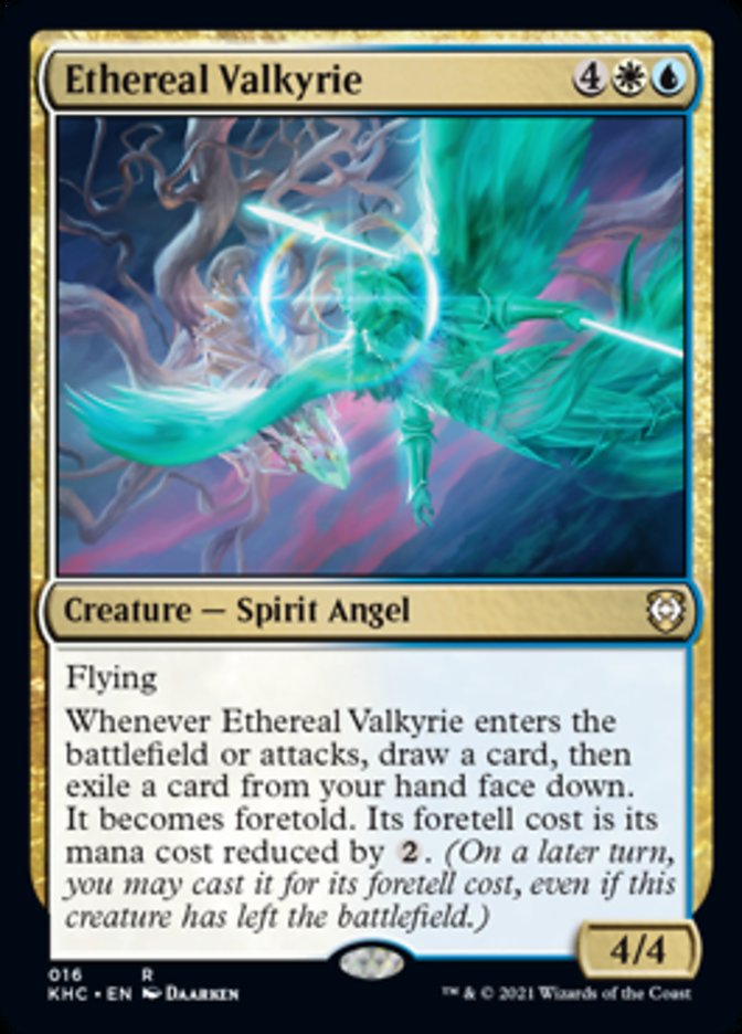 Ethereal Valkyrie [Kaldheim Commander] - Destination Retro