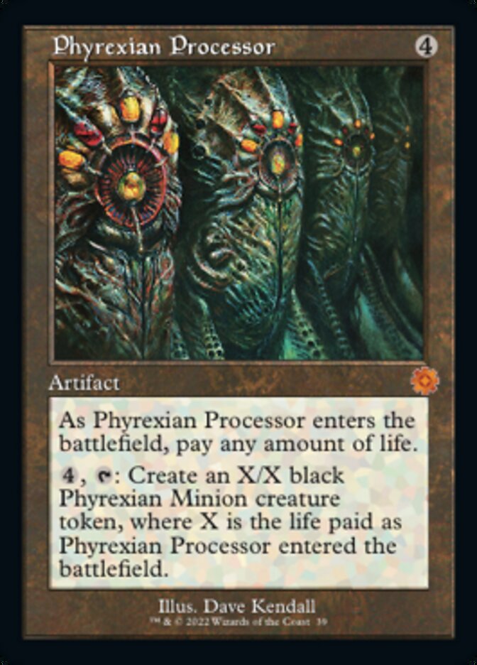 Phyrexian Processor (Retro) [The Brothers' War Retro Artifacts] - Destination Retro