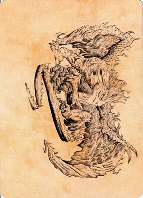 Miirym, Sentinel Wyrm Art Card [Commander Legends: Battle for Baldur's Gate Art Series] - Destination Retro