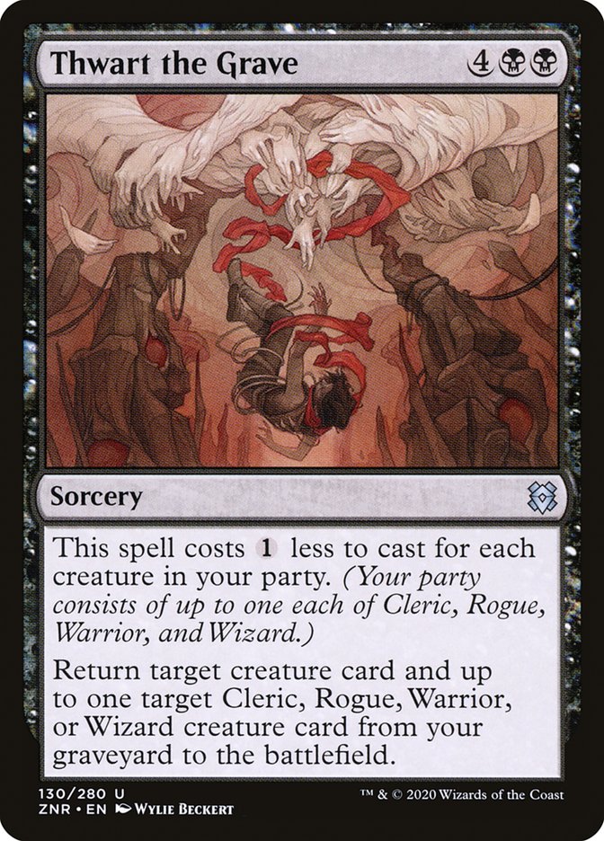 Thwart the Grave [Zendikar Rising] - Destination Retro