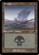 Swamp (406) (Retro) [Dominaria Remastered] - Destination Retro