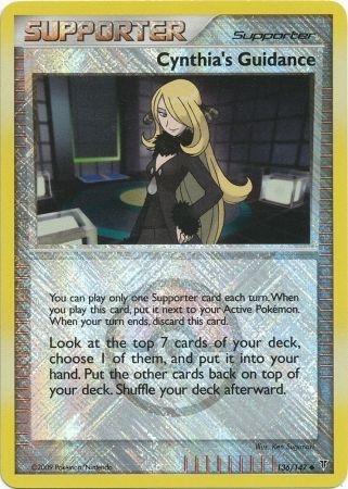 Cynthia's Guidance (136/147) (League Promo) [Platinum: Supreme Victors] - Destination Retro