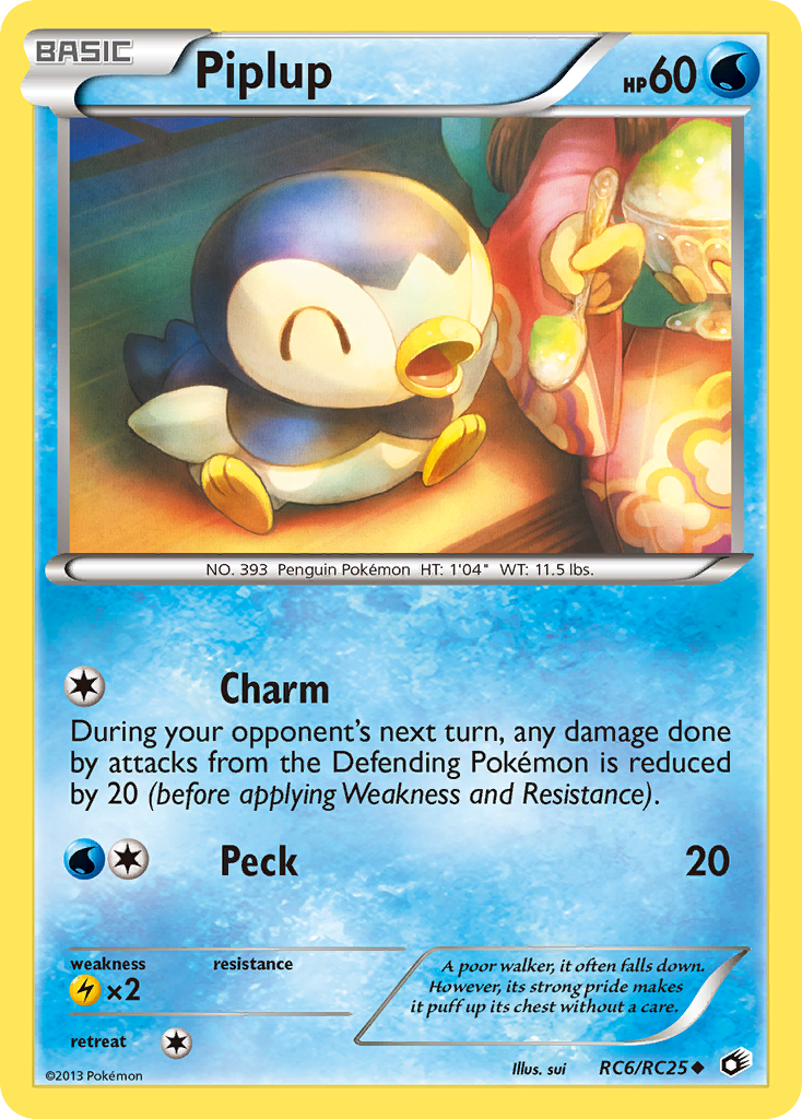 Piplup (RC6/RC25) [Black & White: Legendary Treasures] - Destination Retro