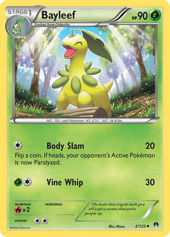 Bayleef (2/122) [XY: BREAKpoint] - Destination Retro