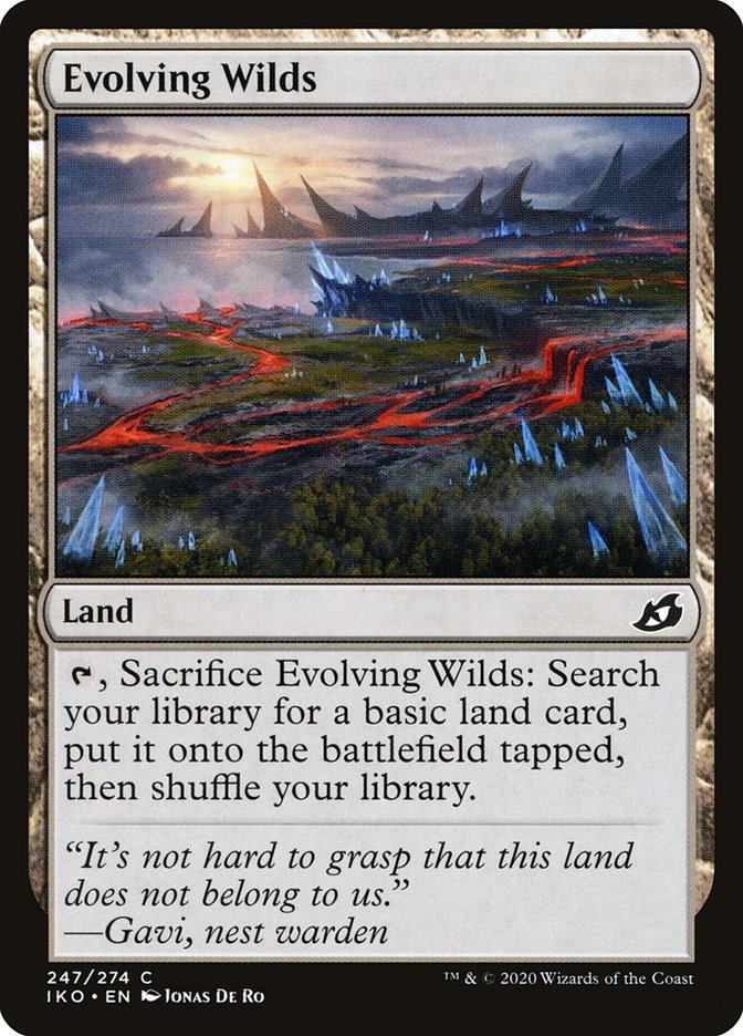 Evolving Wilds [Ikoria: Lair of Behemoths] - Destination Retro