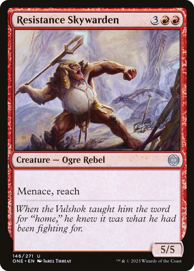 Resistance Skywarden [Phyrexia: All Will Be One] - Destination Retro