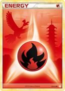 Fire Energy (116/123) [HeartGold & SoulSilver: Base Set] - Destination Retro