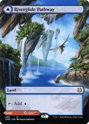 Riverglide Pathway // Lavaglide Pathway (Borderless) [Zendikar Rising] - Destination Retro