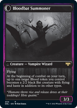 Voldaren Bloodcaster // Bloodbat Summoner [Innistrad: Double Feature] - Destination Retro