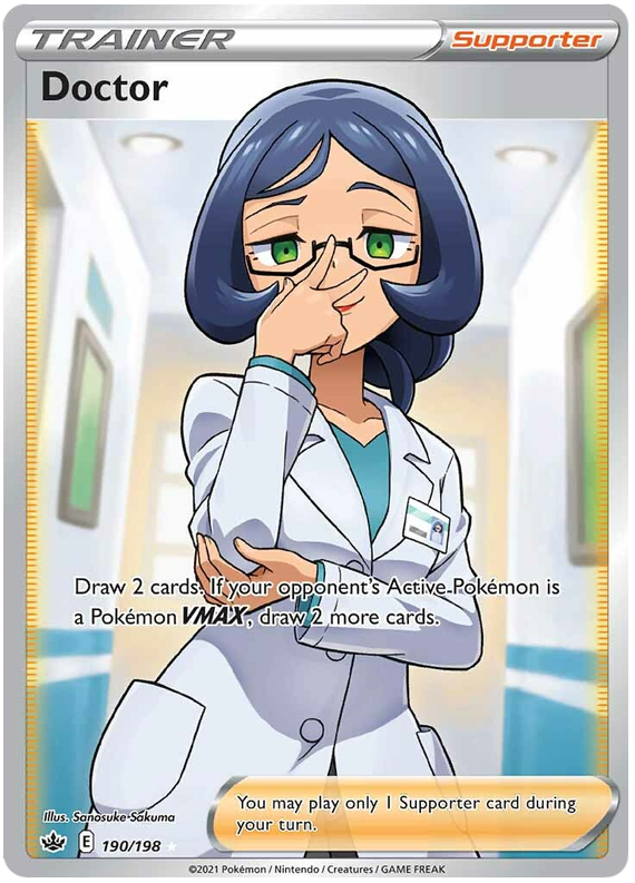 Doctor (190/198) [Sword & Shield: Chilling Reign] - Destination Retro