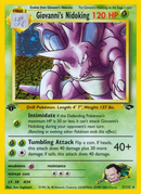 Giovanni's Nidoking (7/132) [Gym Challenge 1st Edition] - Destination Retro
