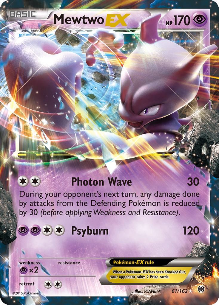 Mewtwo EX (61/162) [XY: BREAKthrough] - Destination Retro