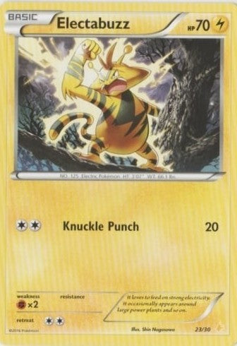 Electabuzz (23/30) [XY: Trainer Kit - Pikachu Libre & Suicune] - Destination Retro