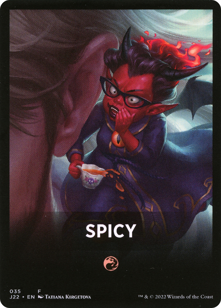 Spicy Theme Card [Jumpstart 2022 Front Cards] - Destination Retro