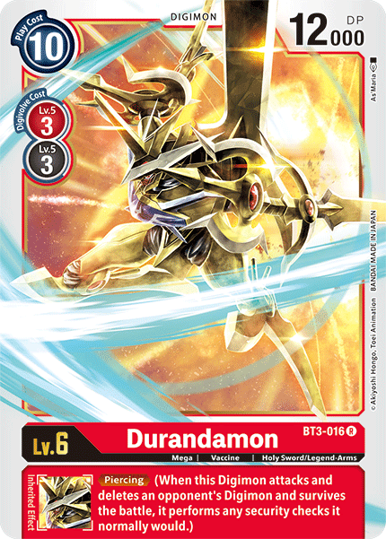 Durandamon [BT3-016] [Release Special Booster Ver.1.5] - Destination Retro