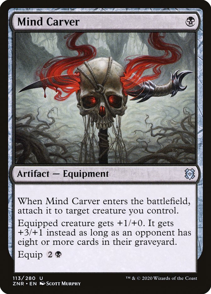 Mind Carver [Zendikar Rising] - Destination Retro