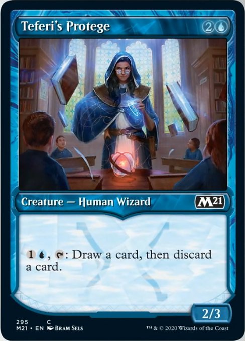 Teferi's Protege (Showcase) [Core Set 2021] - Destination Retro