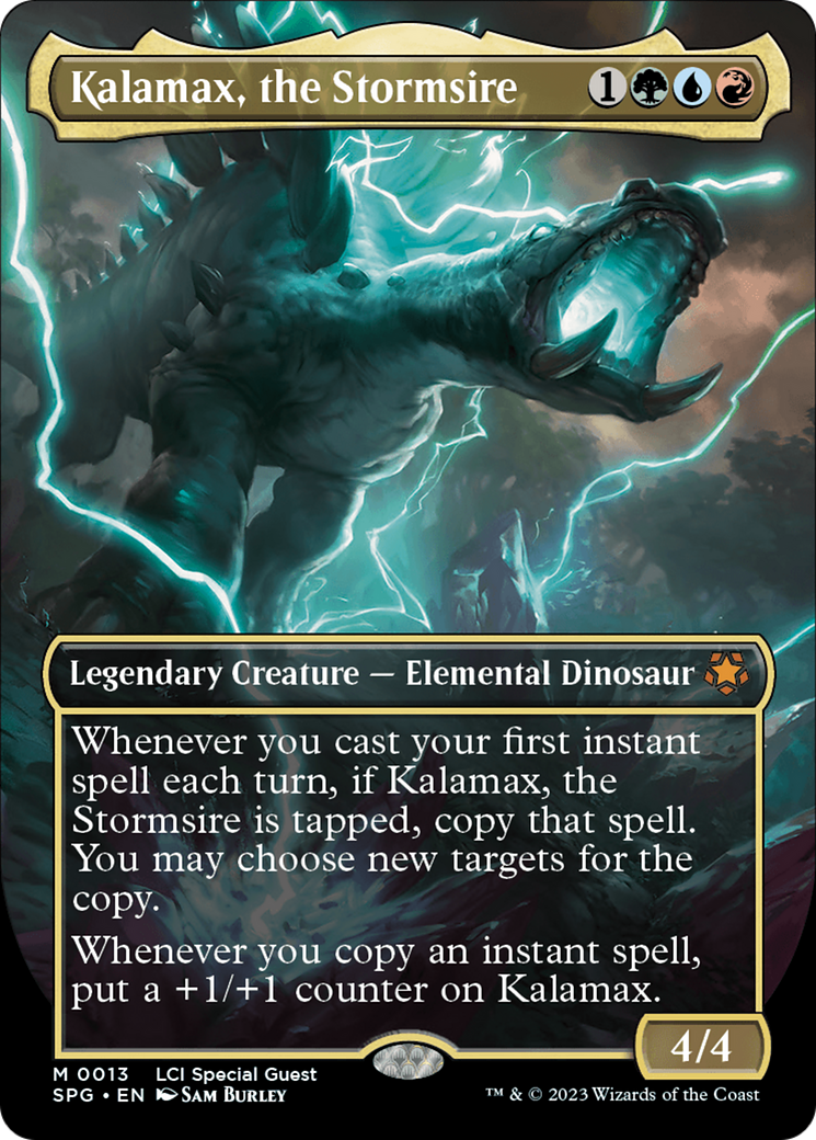 Kalamax, the Stormsire (Borderless) [The Lost Caverns of Ixalan Special Guests] - Destination Retro