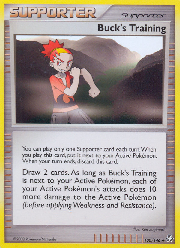 Buck's Training (130/146) [Diamond & Pearl: Legends Awakened] - Destination Retro
