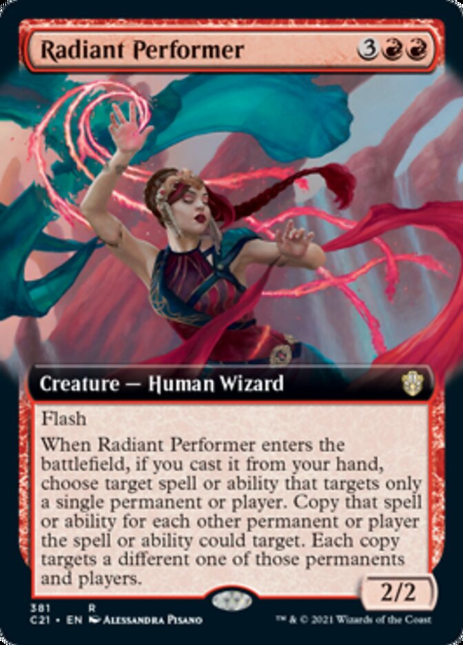 Radiant Performer (Extended) [Commander 2021] - Destination Retro