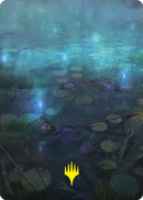 The Dead Marshes Art Card (Gold-Stamped Signature) [The Lord of the Rings: Tales of Middle-earth Art Series] - Destination Retro