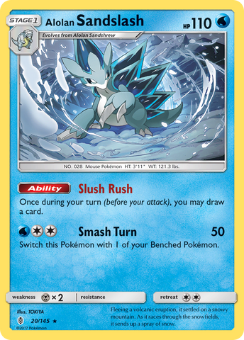 Alolan Sandslash (20/145) [Sun & Moon: Guardians Rising] - Destination Retro