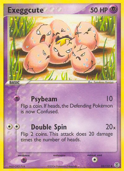 Exeggcute (33/112) [EX: FireRed & LeafGreen] - Destination Retro
