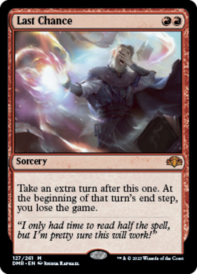 Last Chance [Dominaria Remastered] - Destination Retro