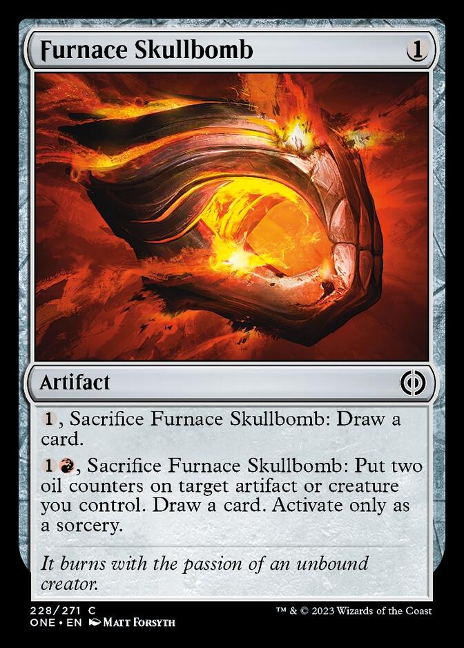 Furnace Skullbomb [Phyrexia: All Will Be One] - Destination Retro