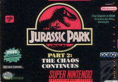 Jurassic Park 2 The Chaos Continues - Super Nintendo - Destination Retro