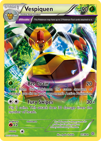 Vespiquen (11/98) [XY: Ancient Origins] - Destination Retro