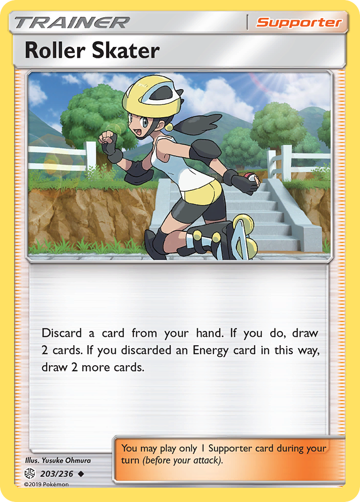 Roller Skater (203/236) [Sun & Moon: Cosmic Eclipse] - Destination Retro