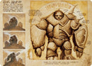 Precursor Golem Art Card [The Brothers' War Art Series] - Destination Retro