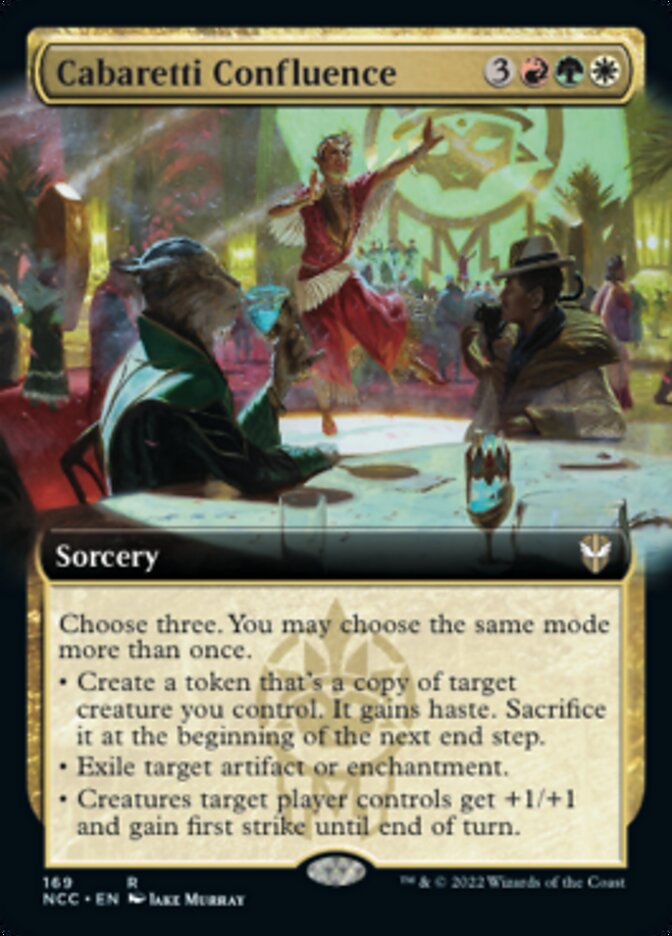 Cabaretti Confluence (Extended Art) [Streets of New Capenna Commander] - Destination Retro