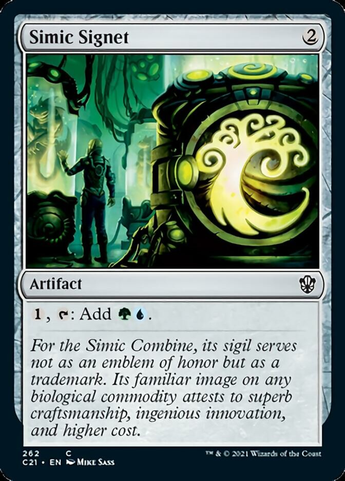 Simic Signet [Commander 2021] - Destination Retro