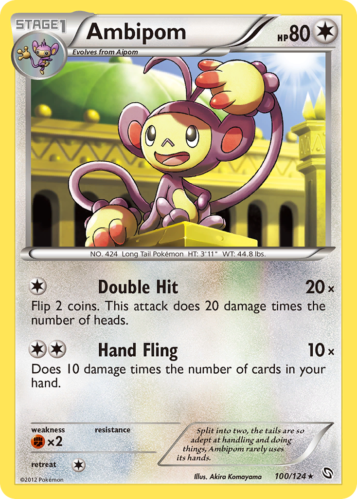Ambipom (100/124) [Black & White: Dragons Exalted] - Destination Retro