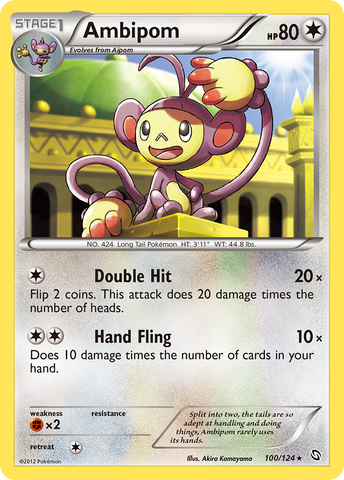 Ambipom (100/124) [Black & White: Dragons Exalted] - Destination Retro
