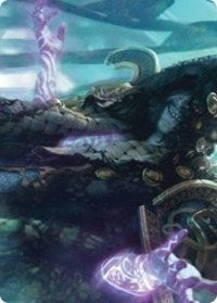 Valki, God of Lies Art Card [Kaldheim: Art Series] - Destination Retro