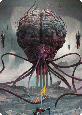 Elder Brain Art Card (Gold-Stamped Signature) [Commander Legends: Battle for Baldur's Gate Art Series] - Destination Retro