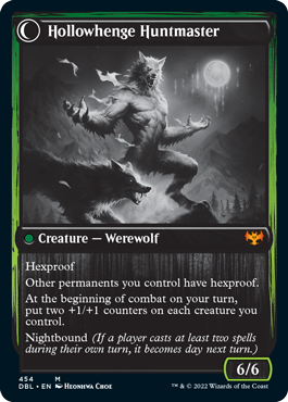 Avabruck Caretaker // Hollowhenge Huntmaster [Innistrad: Double Feature] - Destination Retro
