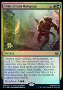 Dire-Strain Rampage [Innistrad: Midnight Hunt Prerelease Promos] - Destination Retro
