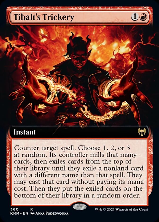Tibalt's Trickery (Extended Art) [Kaldheim] - Destination Retro