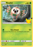 Rowlet [First Partner Pack] - Destination Retro