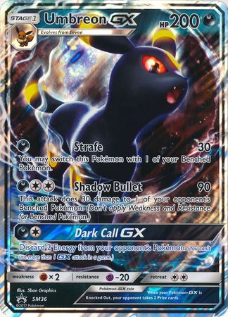 Umbreon GX (SM36) (Jumbo Card) [Sun & Moon: Black Star Promos] - Destination Retro