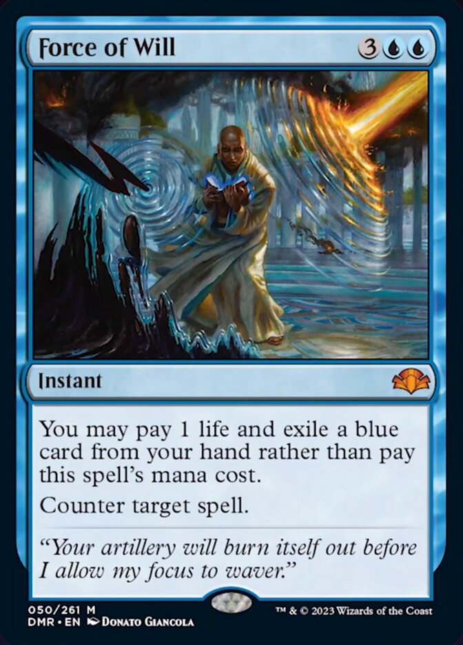 Force of Will [Dominaria Remastered] - Destination Retro