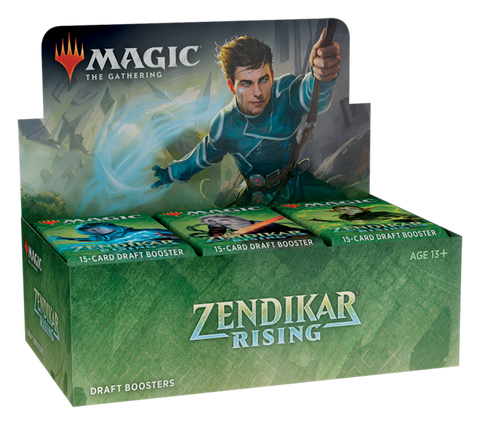 MTG - ZENDIKAR RISING - DRAFT BOOSTER BOX - Destination Retro
